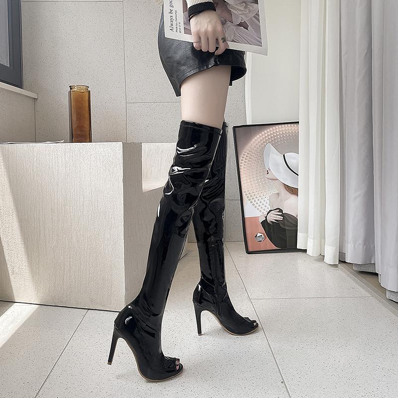 Sexy Thin Heels High Heels Over The Knee Boots Women High Boots Ladies Spring Autumn Long Boots Shoes Cuissardes Women's Boots