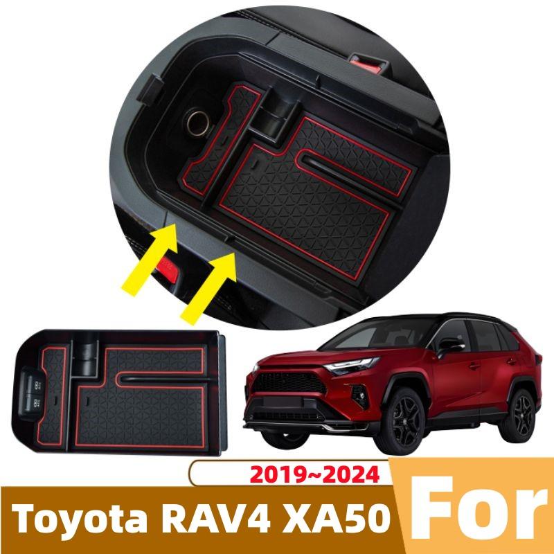 

Car Armrest Hidden Storage Box For Toyota RAV4 XA50 2019~2026 2026 2026 RAV 4 Hybrid Center Console Organizer Holder Accessories