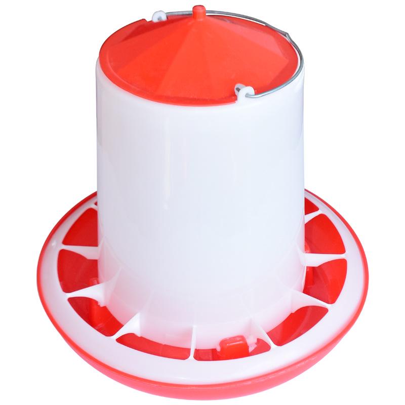 Automatic Chicken Feed and Water Trough for Poultry