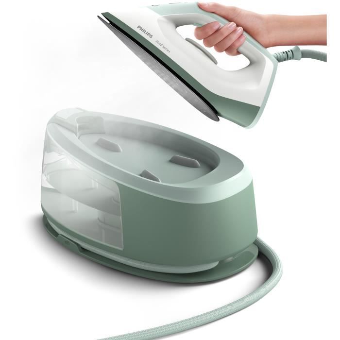 Steam Generator - PHILIPS - PSG3010/70 - Series 3000 - 6 Bars - 1.4L - Green