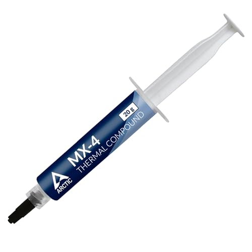 

ARCTIC MX-4 (20g) - Premium Performance Thermal Paste for All Processors (CPU, GPU - PC, PS4, Xbox) - Extremely High Thermal Conductivity, Long Durabi