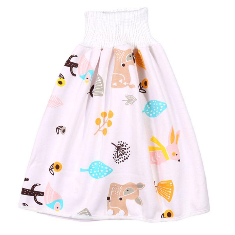 2 in 1 Kinder Baby Kid Windel Rock Hose Bequeme wasserdichte waschbare Shorts