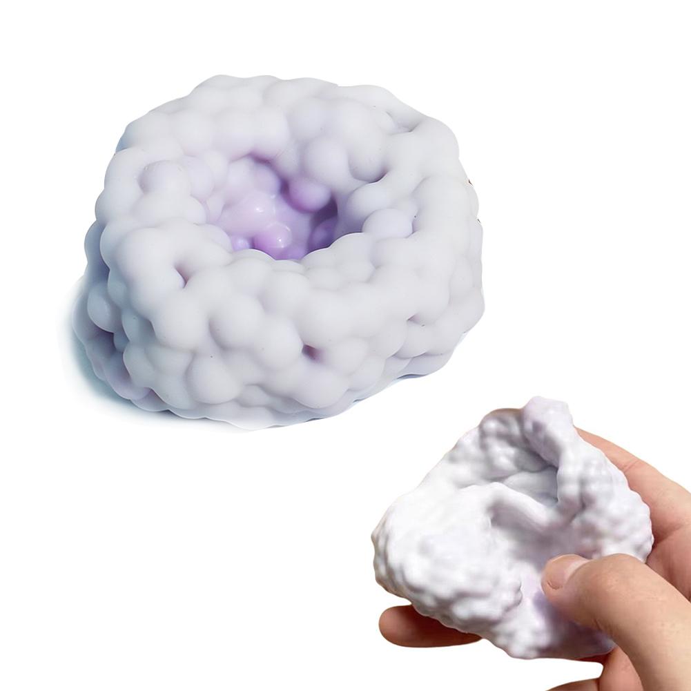 Creative Sessert Shapes Squeezing Toy Desk Toys Reusable Low Rebound Decompression Stress Ball Toys 14+Children Birthday Gift