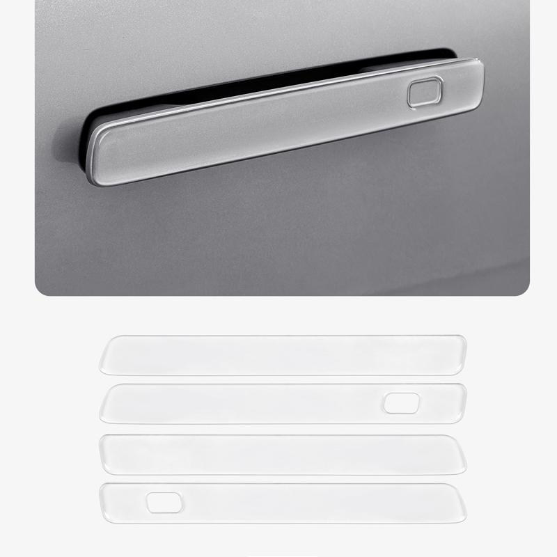 For Volvo XC70 door handle protection sticker anti scratch door handle adhesive protection sticker car interior 4pcs