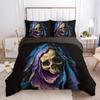 Set copripiumino Teschio Deadpool 240x220 200x200 Set biancheria da letto Singolo Queen King Matrimoniale Biancheria da letto Copripiumino Biancheria da letto Mano grande
