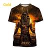 Dood en Anubis T-shirts 3D Geprint Oude Egyptische God T-shirt Oog van Egypte Farao Mode Harajuku Korte Mouw T-shirt