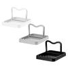Modern Cookware Holder With Large Capacity And Tool Storage Metal Construction Easy Assembly Spoon Rest with Lid Holder