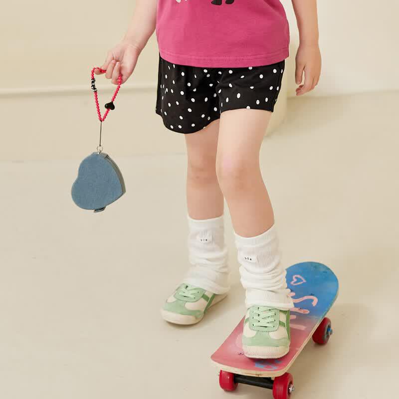 LUSON Little O Baby Girl's Loose Printed Summer Shorts