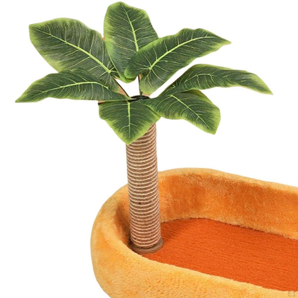 Cat Scratcher Board Oval Furniture Protection Scratch Post Lounge Nest Cats Bed for Playing