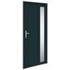VidaXL Anthracite Front Door 98x208 Cm PVC 3157101