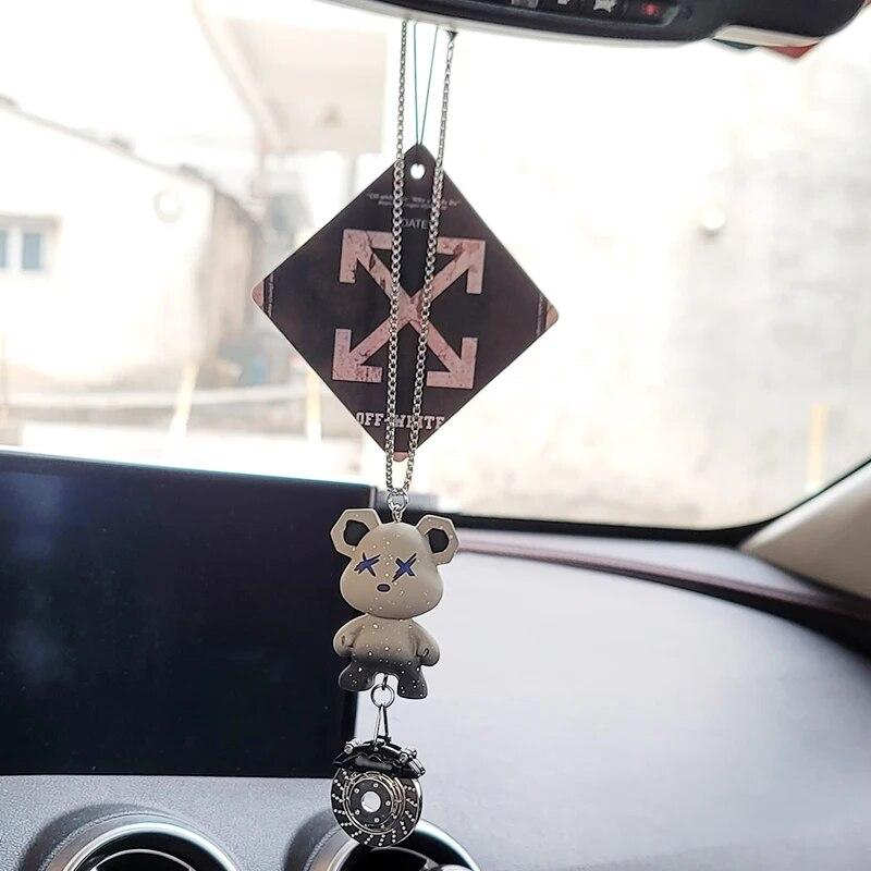 Автомобильный орнамент Хамелеон обесцвечивание жестокий медведь кулон зеркало заднего — фото 6