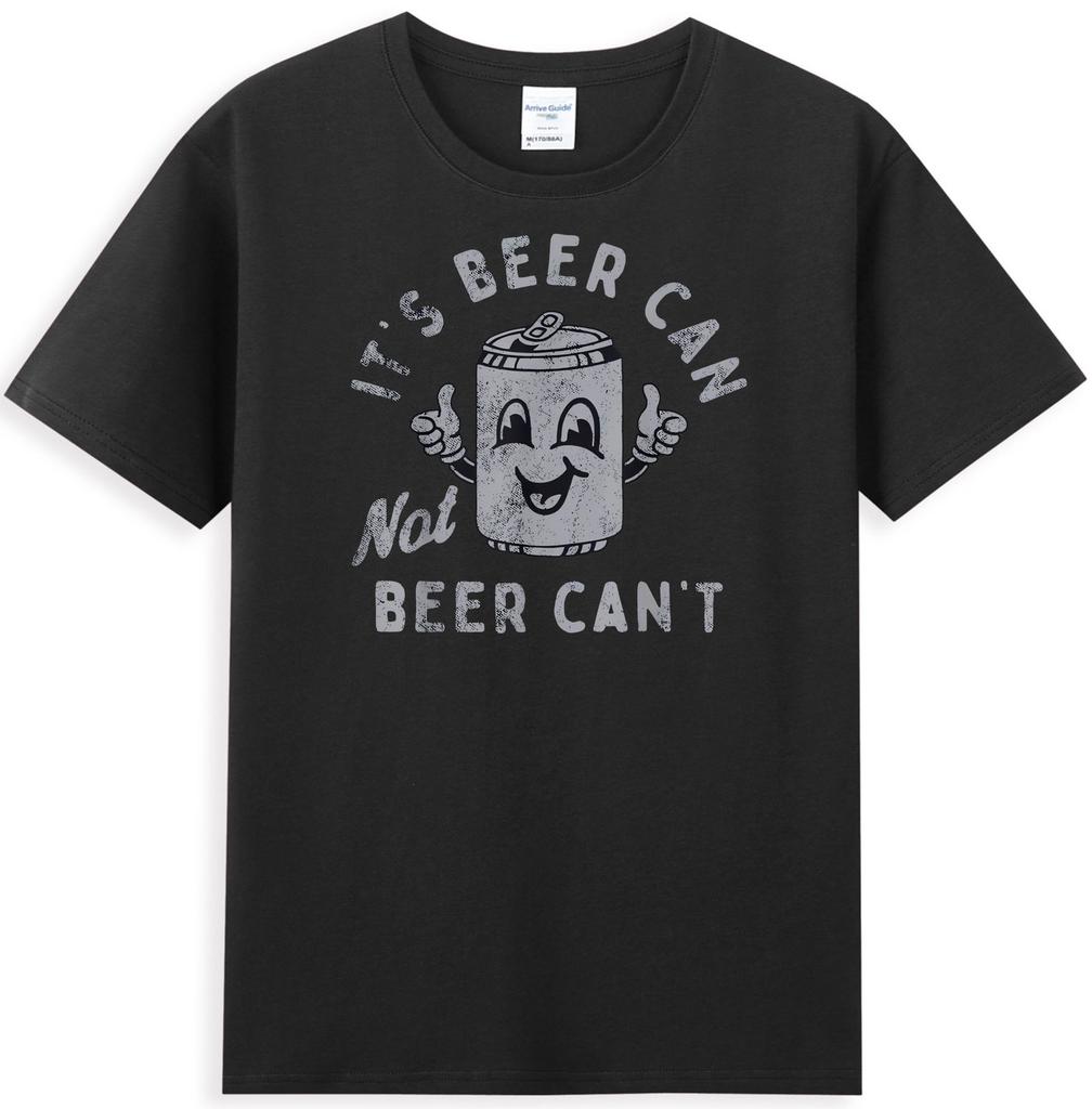 Its Beer Can Not Beer Cant Funny Beer Cartoon Graphic Unisexs Tshirt