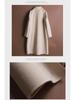 Women's Korean Style Woolen Coat - Autumn/Winter Doll Collar Mid-Length Jacket