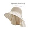 Korean Style Women Wide Brim Sun Hat Wide Brim Ladies' Sun Hat  Summer Outdoor Wear