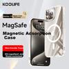 IPhone 15 Case, 15 Protective Cover, Bayer Material, MagSafe Magnetic Charging, Ultra-Thin Shockproof Airbag Full Protection Transparent Soft Case