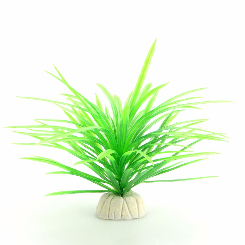 Fish Tank Artificial Aquarium Decoration Fishing Water Plant Fish Grass Fish Tank Aquarium Decoration Plants Plastic 1 Pc