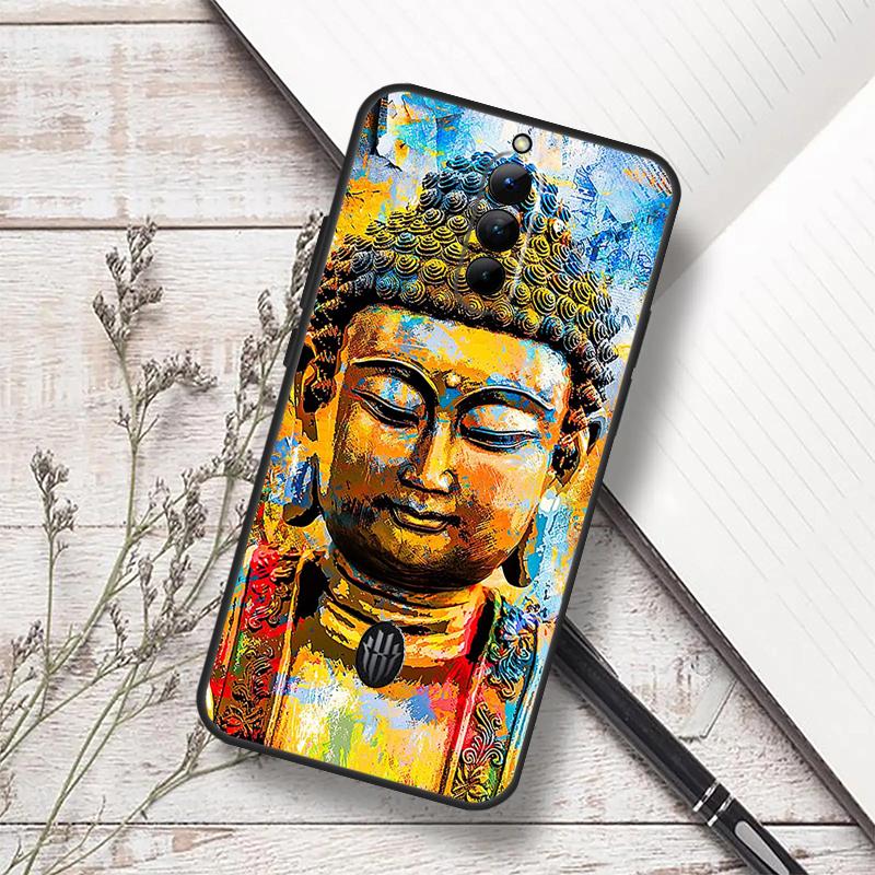 Buddha Case For ZTE Nubia Red Magic 6S 7S 6 7 Pro 5G RedMagic 10 Air 8 9 8S 9S 10S Pro Plus Cover