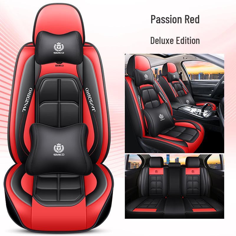 Universal Full Surround Leather Car Seat Cover for All Seasons