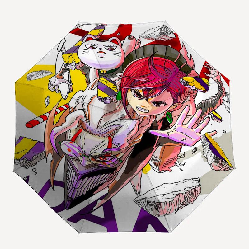 1pc Anime Character Umbrella Automatic Opening & Closing, Foldable Design, 8-Bone Frame, Outdoor Use, Festival Gift, Suitable for Fans, Travel, Daily