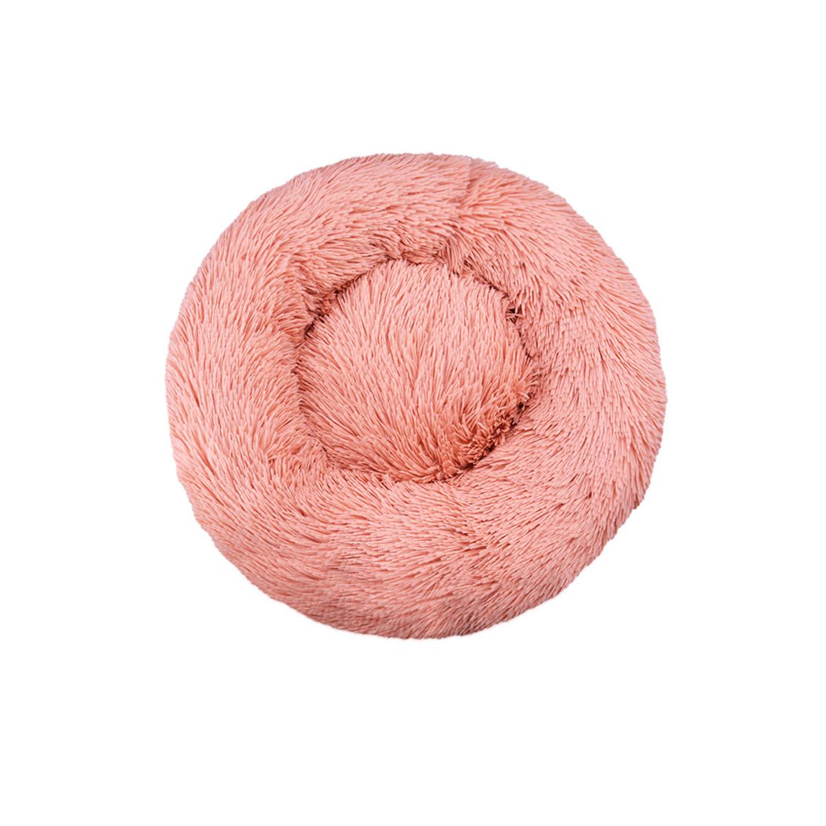 

Круглая лежанка для большой собаки, подушка, моющаяся кошачья лежанка, мягкий плюшевый матрас для щенка, всесезонная лежанка для собаки, кошачьи аксессуары 40cm