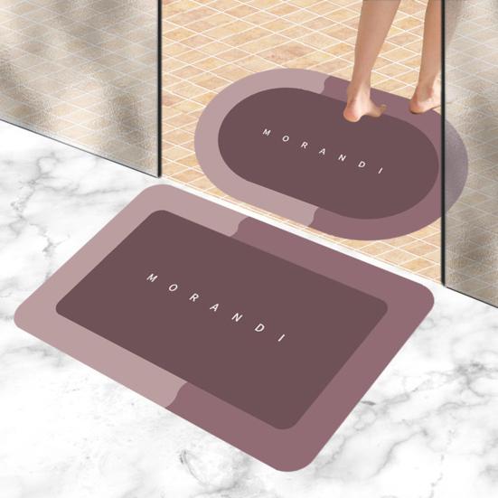Tappetino antiscivolo Asciugatura rapida Facile da pulire Forte assorbimento d'acqua Tappetino da cucina per bagno Decorazioni per la casa per interni