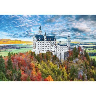 1000-teiliges Puzzle - Herbstlandschaft von Schloss Neuschwanstein, beliebtes koreanisches Puzzle