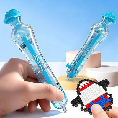 2.6mm Tip Bead Placement Pen Automatic Press Perler Hama Beads Pen DIY Beads Craft Projects Save Time