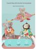 Baby Soothing Towel & Sleep Companion Doll with Rattle for Infants & Toddlers (0-1 Year)