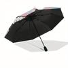 1pc My Melody and Kuromi Dress-Up Umbrella with Plastic Handle,Suitable for All Seasons Home Travel Outdoor UmbrellaSanlio556