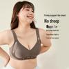 Summer Seamless Support Bra for Large-Breasted Women: Flattens, Lifts, and Gathers for a Slimmer Look