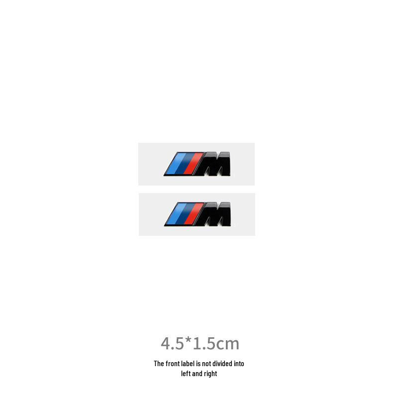 BMW Rear Emblem M Lettering Modification for 330i, 325li, 430i, 530i, 540li