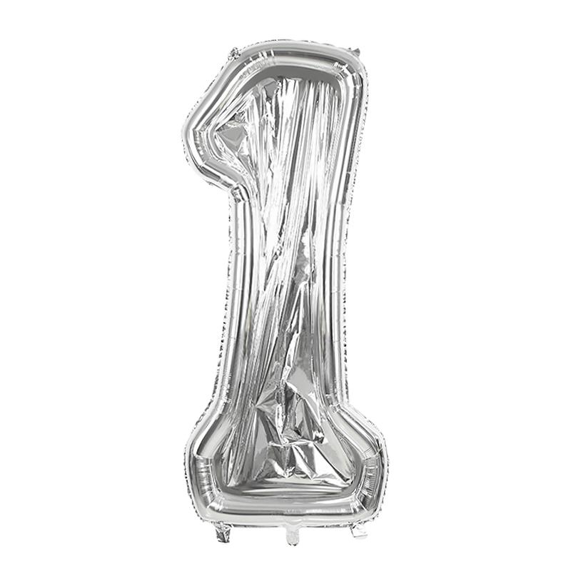 65Inch Giant Foil Number Balloon DIY Filling Frame Kids 1st Birthday Party Decoration Wedding Anniversary Supplies Mosaic box