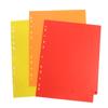 PP Material Index Separator Page 5/10/12/20/31Pages Binder Dividers Loose-leaf Dividers  Notebook