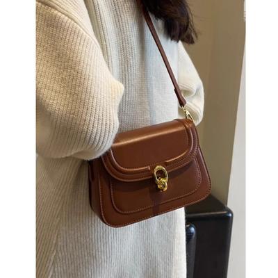 Autumn and Winter Niche Women's Bags, New Versatile Retro Small Square Bags, High-end Commuter Bags, Women's Messenger Bags