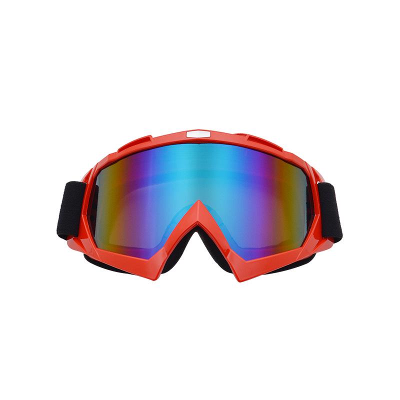 Off-Road Motorcycle Goggles: Windproof Lens for Helmets, Skiing, and Outdoor Riding.