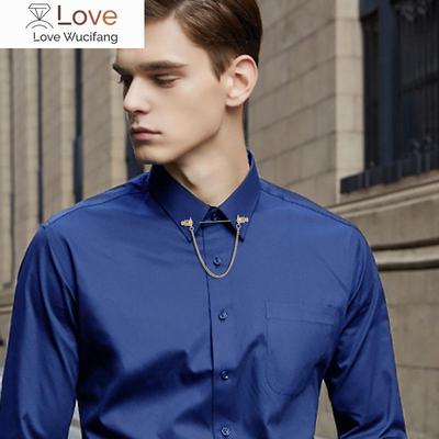 Metal Chain Tassel Brooch Pin Shirt Suit Collar Lapel Pins Fashion Jewelry Brooches For Women Men Accessories