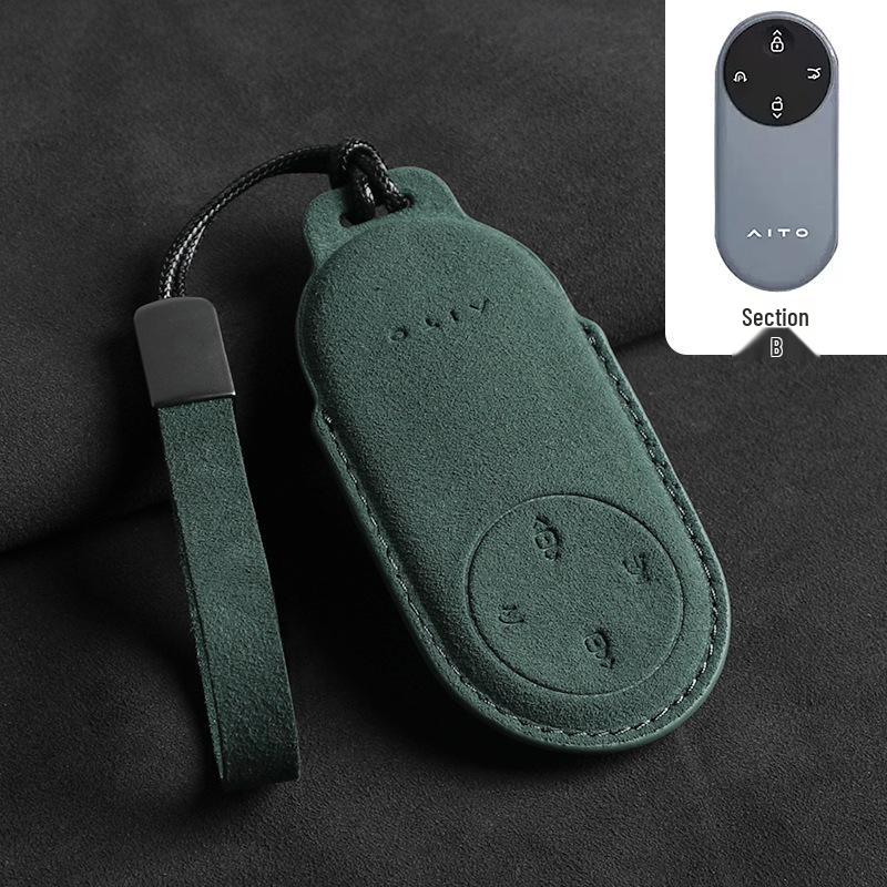 

AITO M9 Tricolor Key Cover for Huawei AITO M8/M7 - Full Wrap Ultrathin Buckle Shell