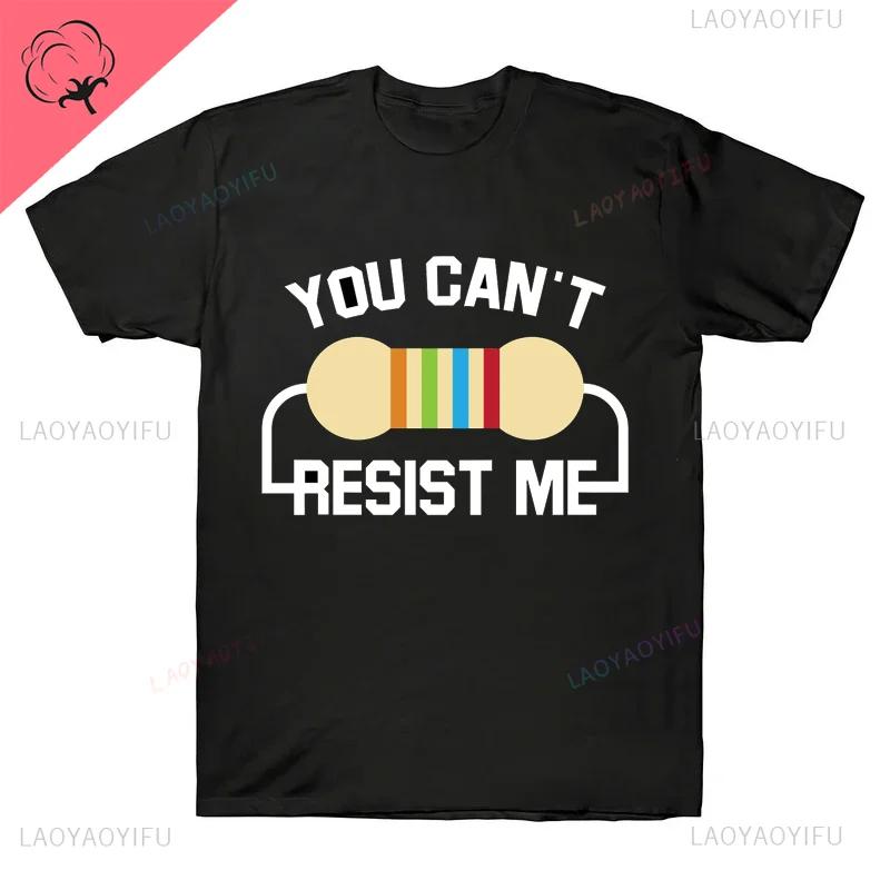 Ohm's Law Ohm Electronic T Shirt Novelty Electrical Engineer Graphic Tee Women Men Boy Classic Shirt Streetwear Ropa Hombre Tops