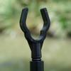 The Head of The Fish Fishing Stand Threaded Silicone Battery Stand  Elastic Anti-slip and Windproof Sea Rod Stand Fishing Gadget