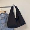 Multi-Pocket Nylon Shoulder Bag Casual Storage Pouch Versatile Large Capacity Tote Bag  Outdoor