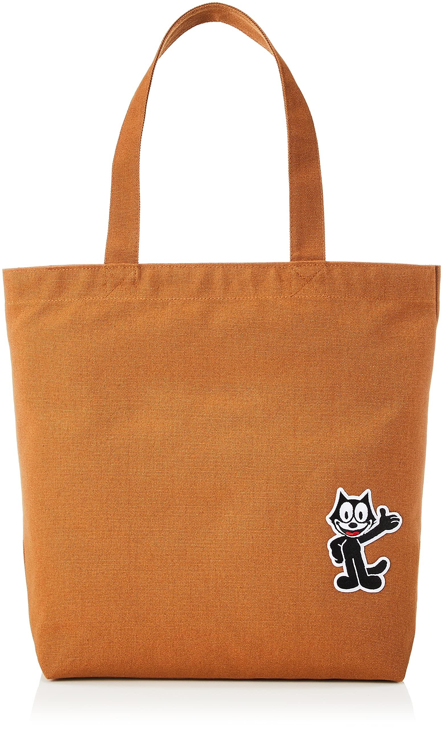 

Canvas Tote Core F Greet Tote Bag Camel [F-Style]