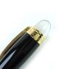 Very Good MONTBLANC fountain pen Starwalker white star Black Red Gold 14K mens Used
