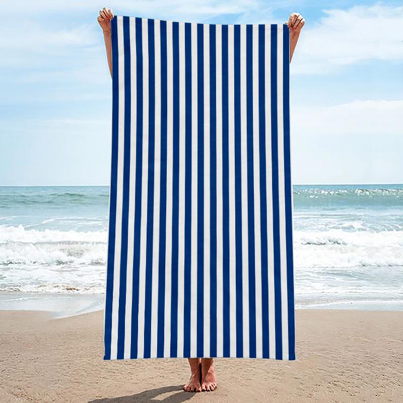 Pineapple Beach Towel Tropical Fruit Microfiber Quick Dry Sand Free Towel for Summer Swimming Travel
