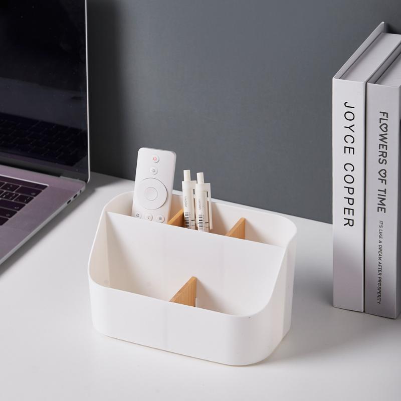 Plastic Multi-Grid Desktop Storage Box, Cosmetic Storage Box, Office Organizer, Partition Storage Box For Office And Living Room