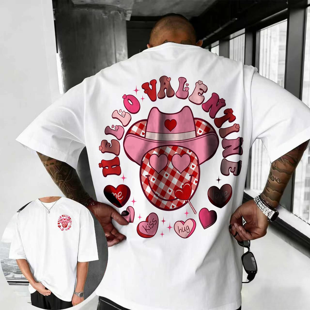 

2026 Summer Disney Creative and Fun Printed Tshirt 100 Pure Cotton Shortsleeved Casual Loose and Breathable Unisex 4XL