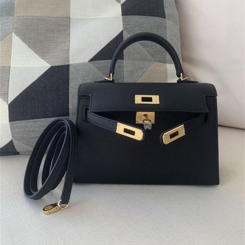 Mini Bag Women Palm Print Genuine Leather Handbag Crossbody Shoulder Trendy