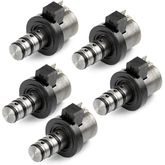 5PCS Transmission Shift Solenoid Kit MD758981 F4A41 F4A42 Compatible with Mitsubishi Hyundai Kia