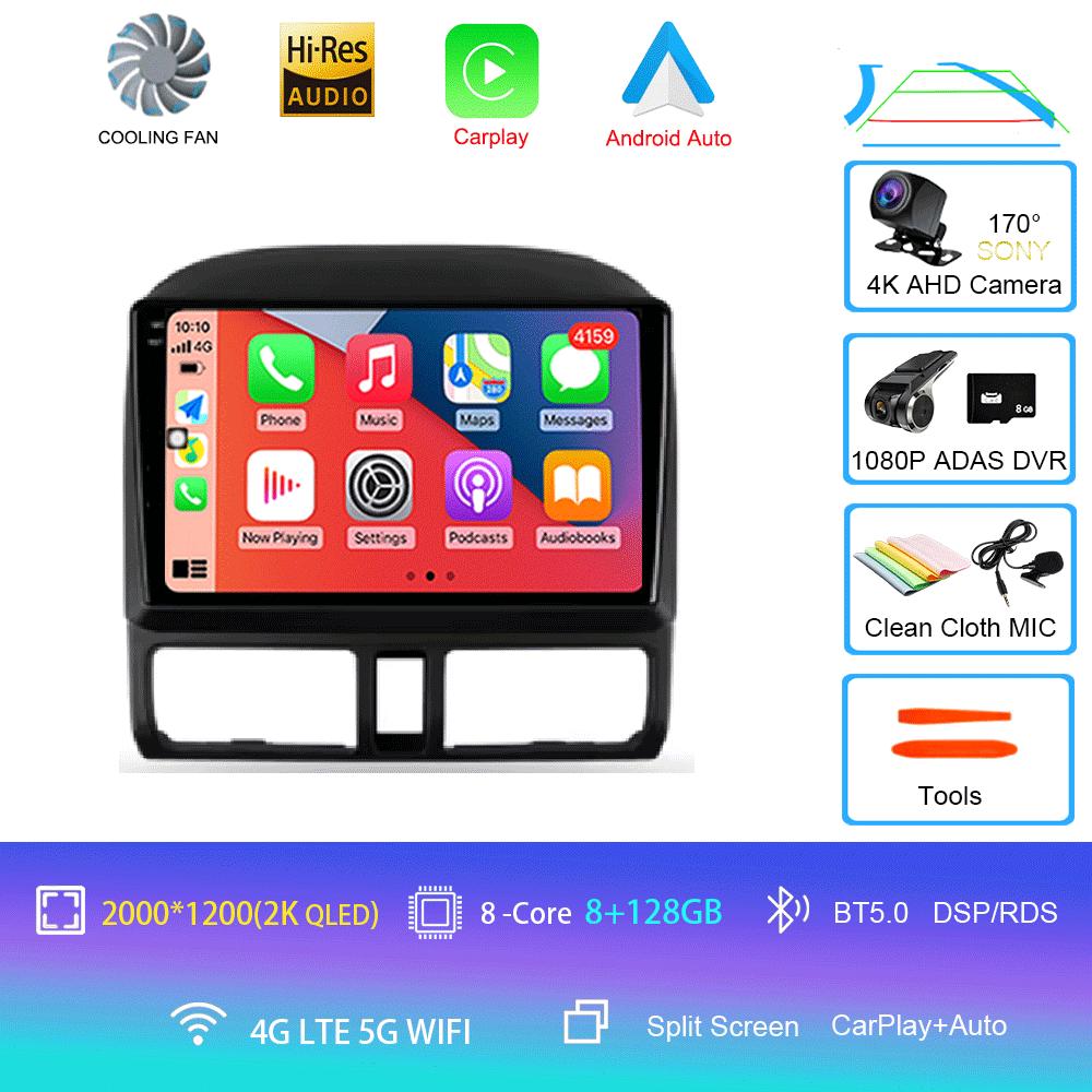 Android 14 For Honda CR-V CRV 2 2001 - 2006 Car Radio Multimedia Video Player Navigation Stereo GPS No 2din 2 Din Dvd
