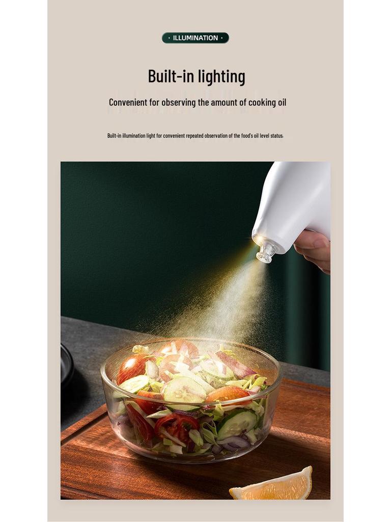 Spruzzatore Atomizzatore Elettrico per Olio e Aceto per Cucina e Barbecue