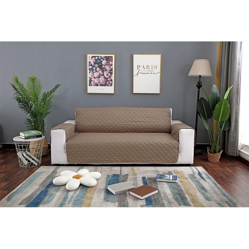 Strapazierfähiger Und Eleganter Waschbarer Sofa-Überwurf Mit Rutschfestem Armlehnendesign